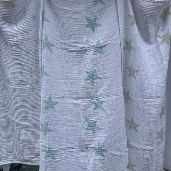 3 Aden + Anais Baby Swaddle Blankets Stars Cotton Muslin Waffle Lovey - Picture 3 of 5